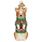 Christmas Corgi Ornament-2
