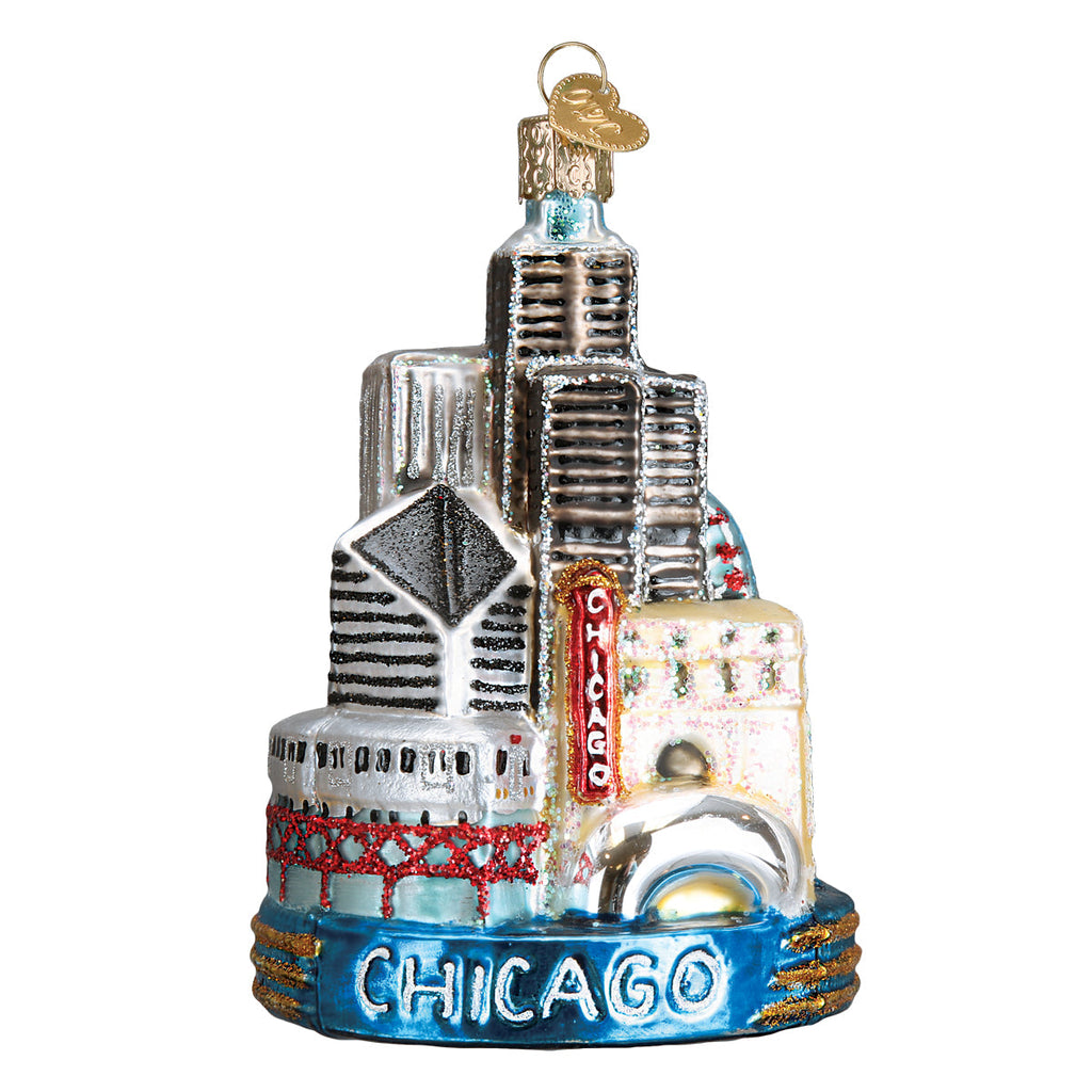 Chicago Christmas Ornament-2