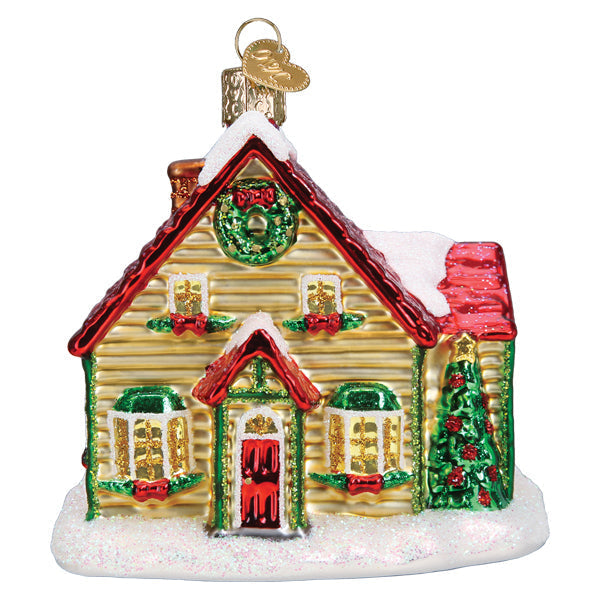 Christmas Cottage Ornament-2
