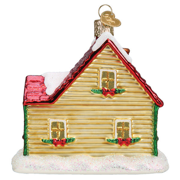 Christmas Cottage Ornament-4