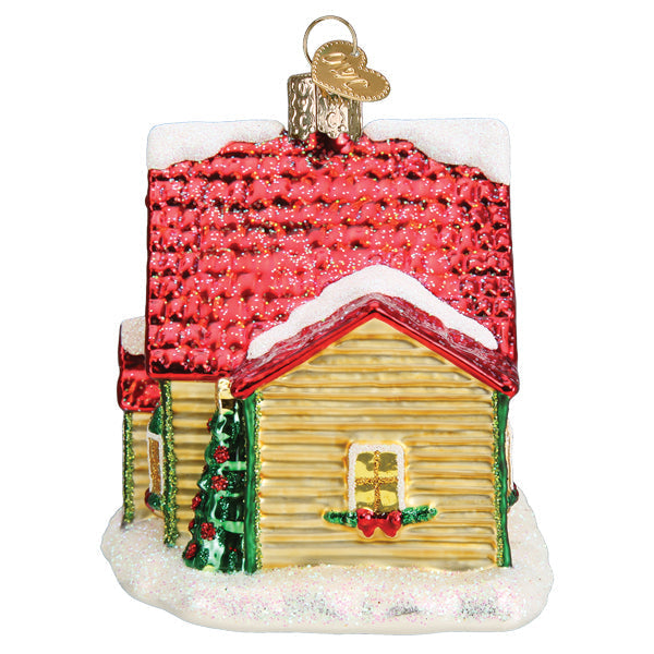 Christmas Cottage Ornament-3