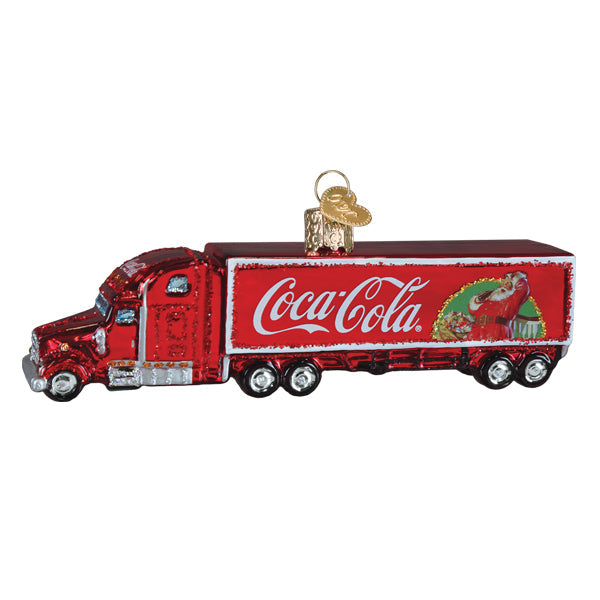 Coca-cola Christmas Truck Ornament-1