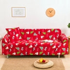 Elastic Sofa Cover Full Set for Christmas Decoration