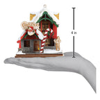 Christmas Book Store Ornament-2
