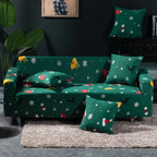 Elastic Sofa Cover Full Set for Christmas Decoration