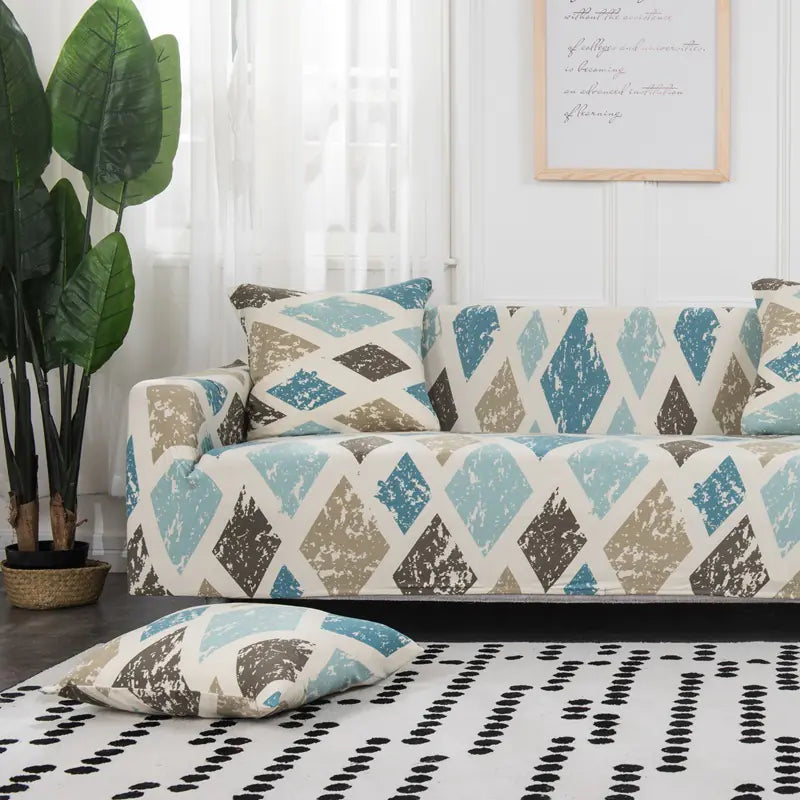 Elastic Sofa Cover Full Set for Christmas Decoration