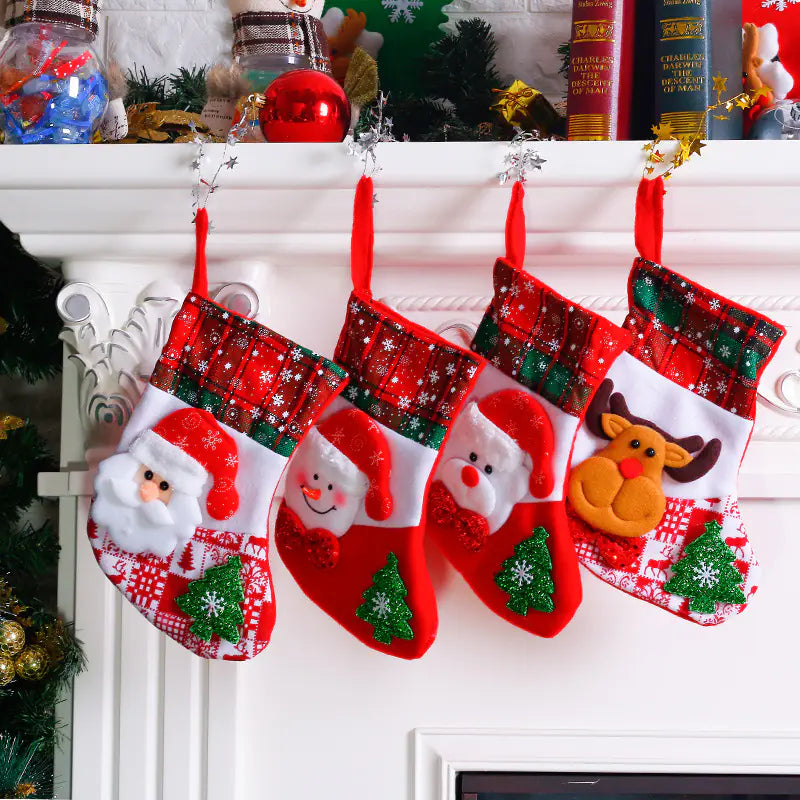 New Christmas Decoration Stockings and Gift Bags