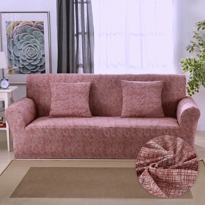 Elastic Sofa Cover Full Set for Christmas Decoration