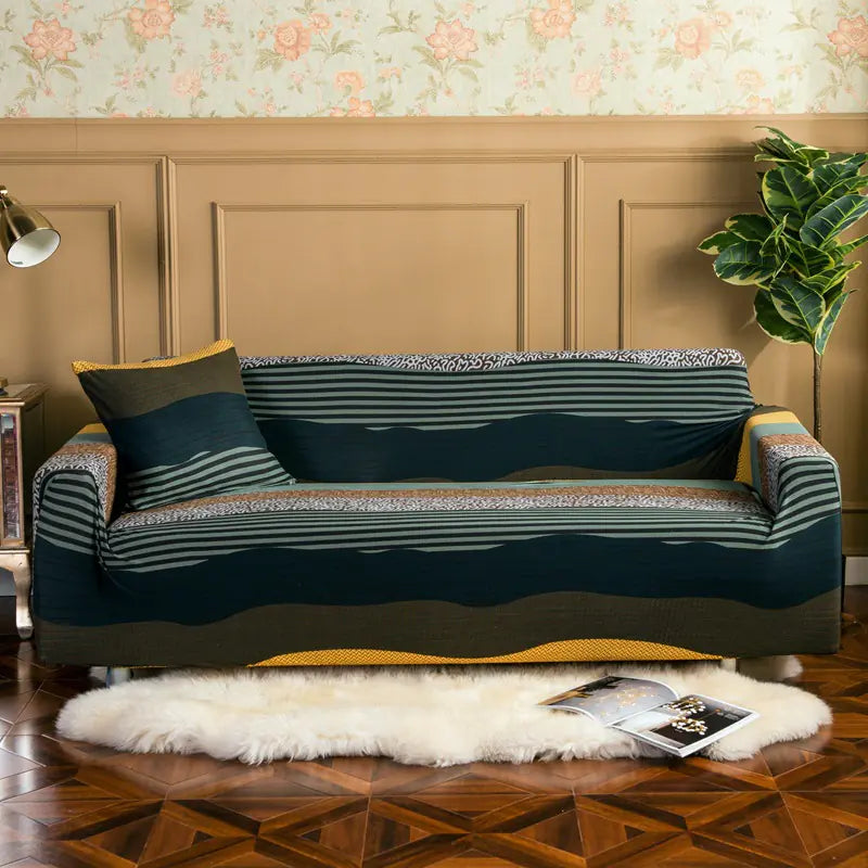 Elastic Sofa Cover Full Set for Christmas Decoration