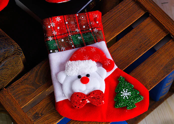 New Christmas Decoration Stockings and Gift Bags